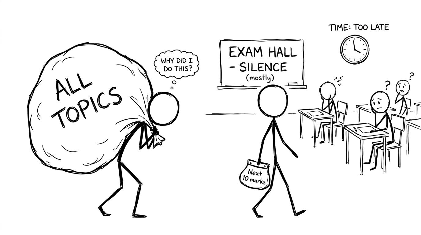 All topics vs next 10 marks
