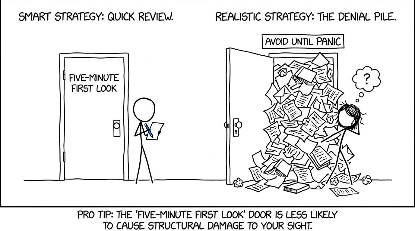 Two very different doors for dealing with mock feedback