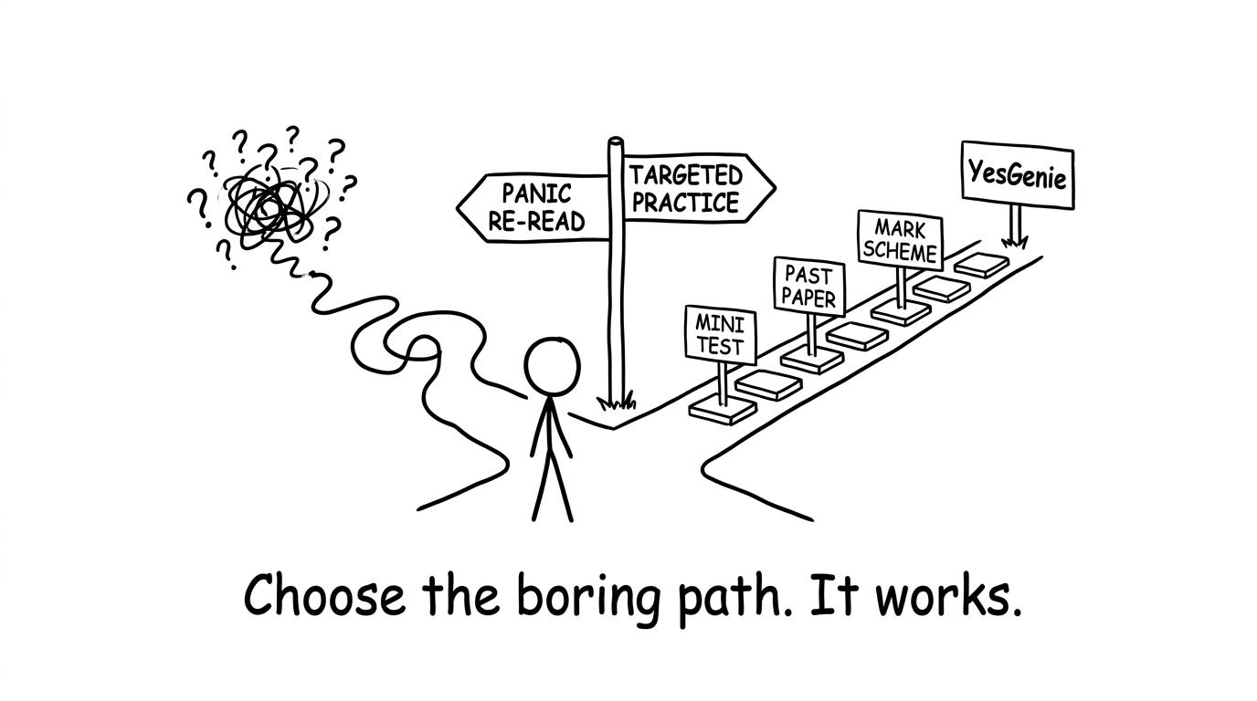 Choose targeted practice