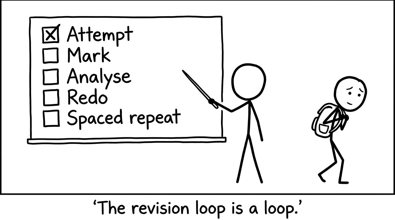 The revision loop is a loop
