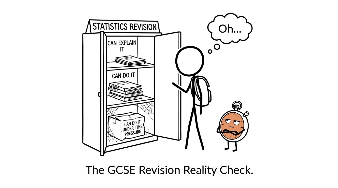 A stopwatch discovers the neglected shelf of timed statistics practice