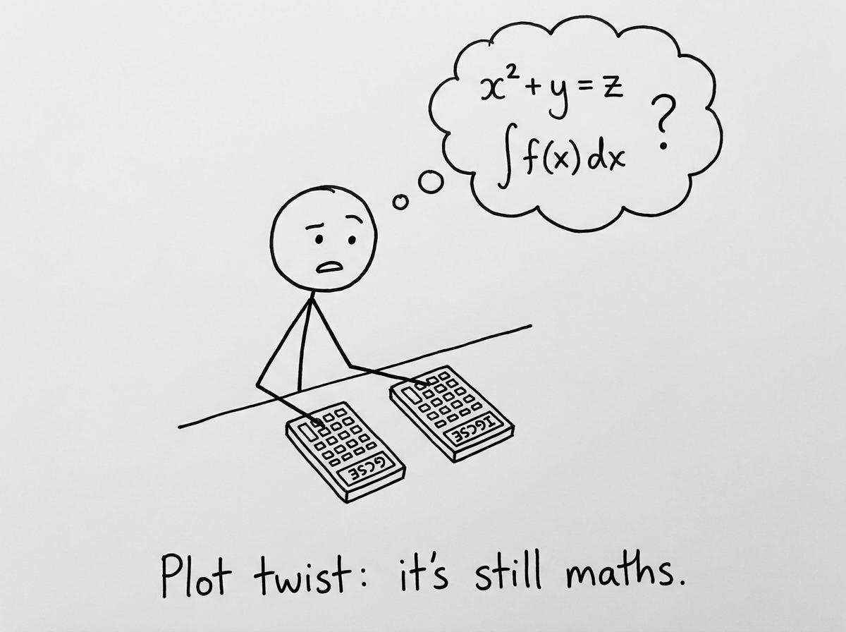 Plot twist: it’s still maths