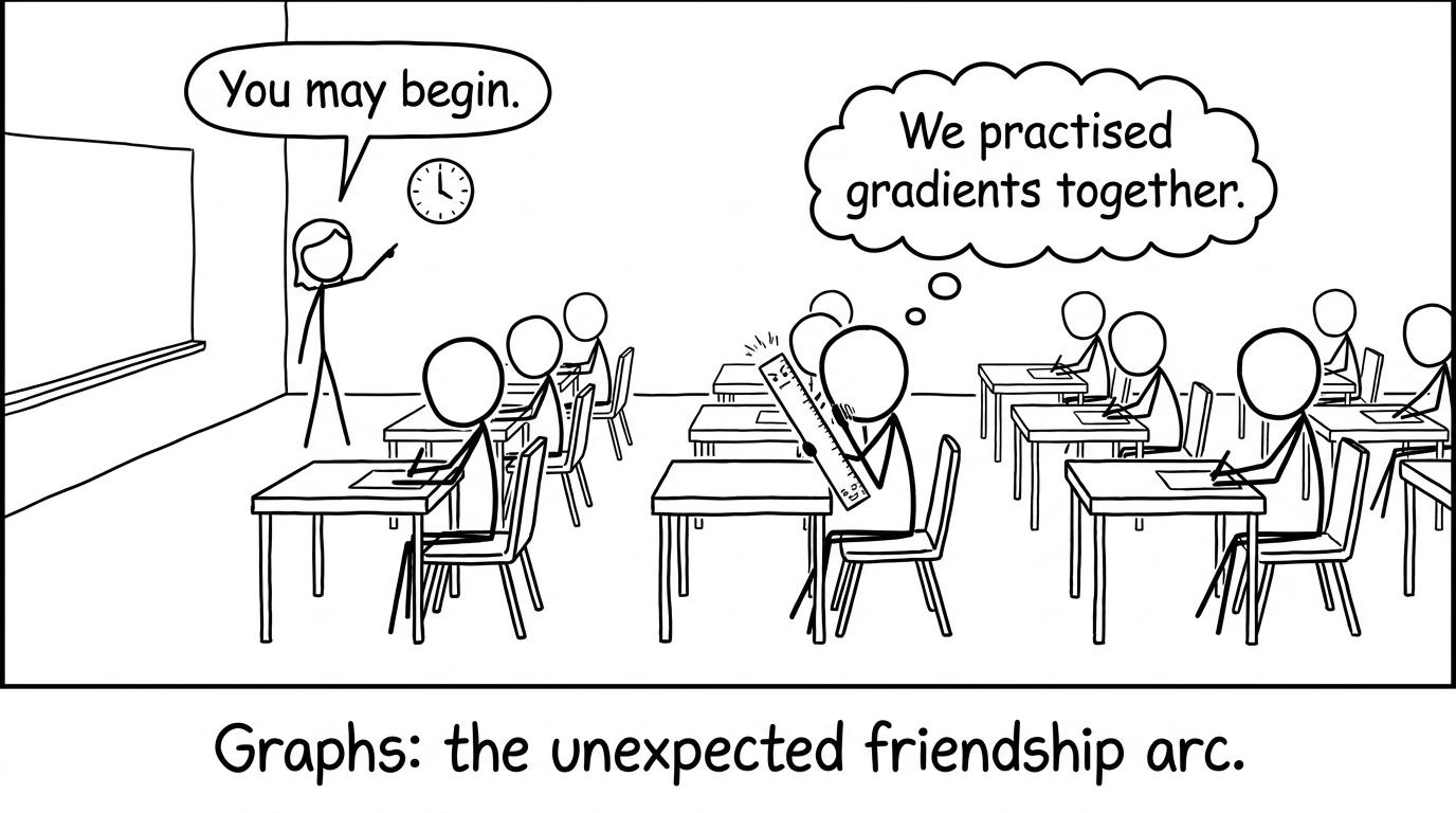 Graphs friendship arc