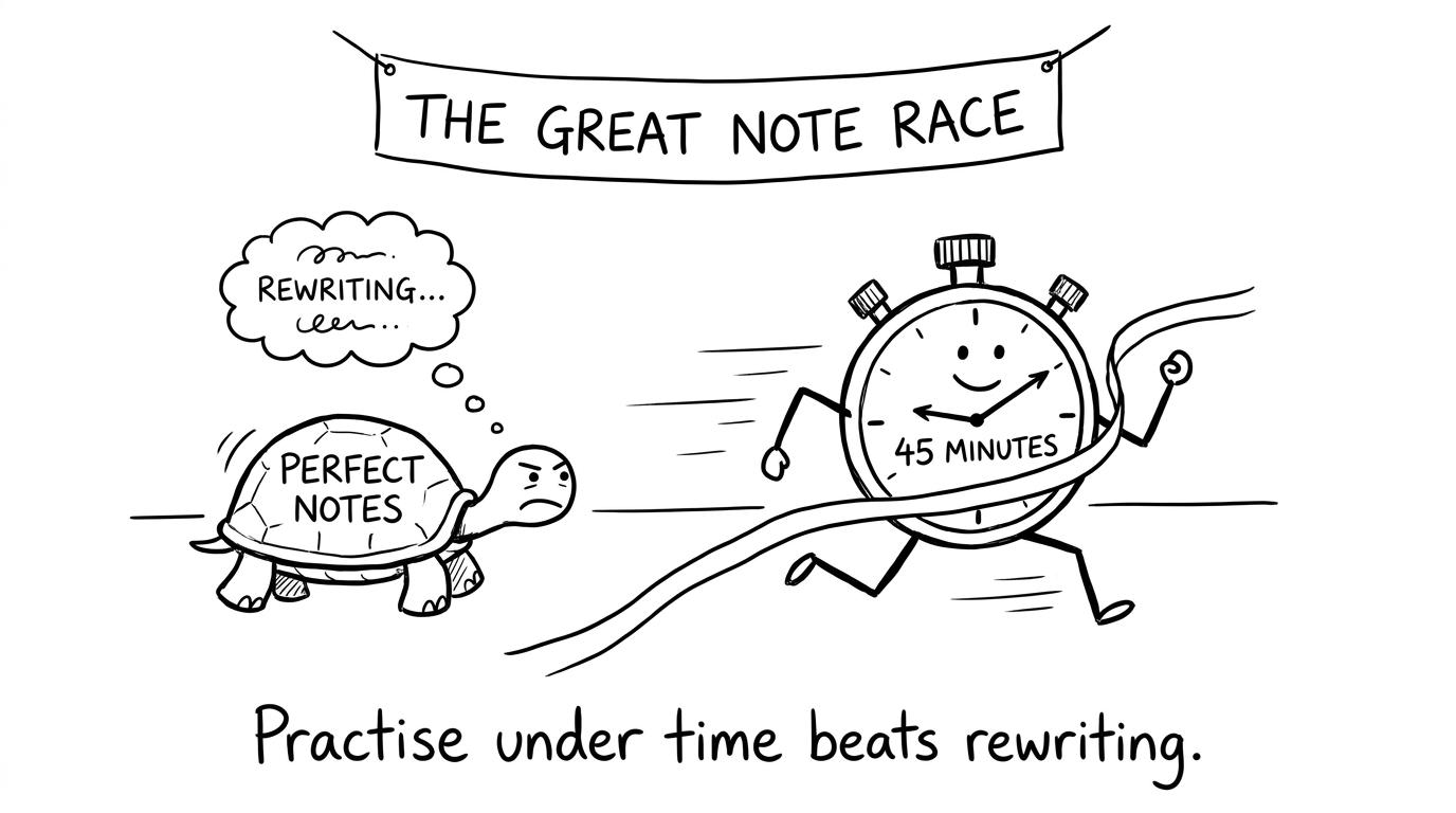 Stopwatch racing perfect notes