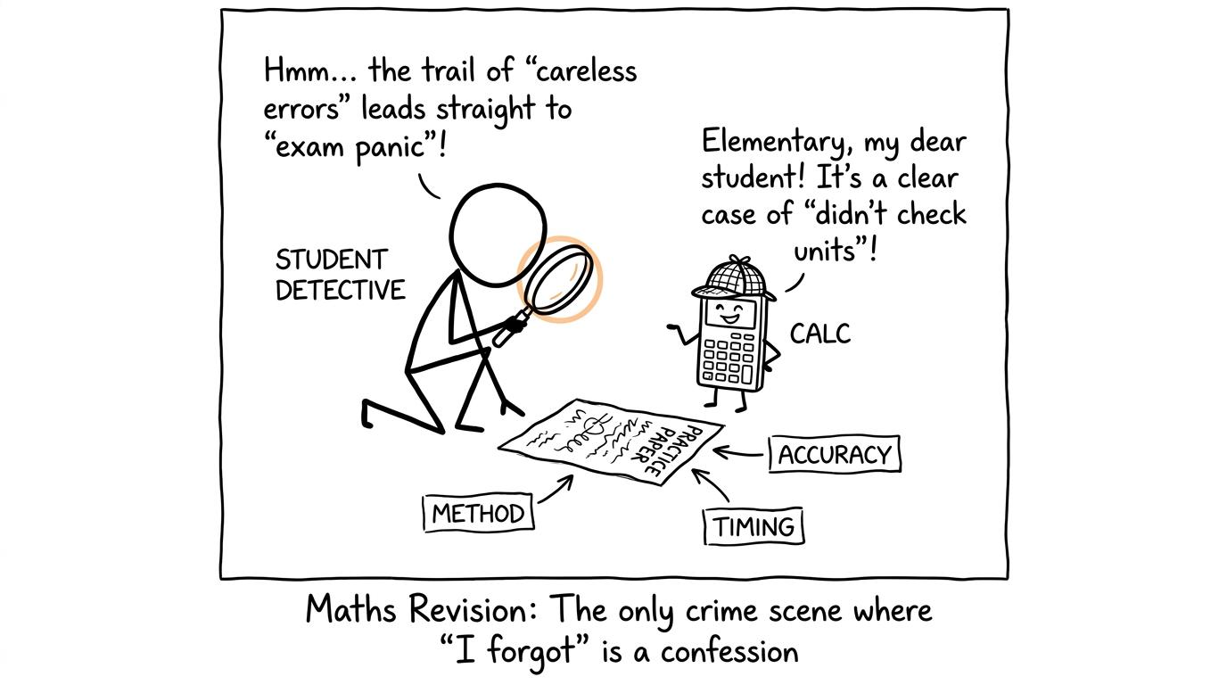 A student detective investigating method, accuracy and timing errors