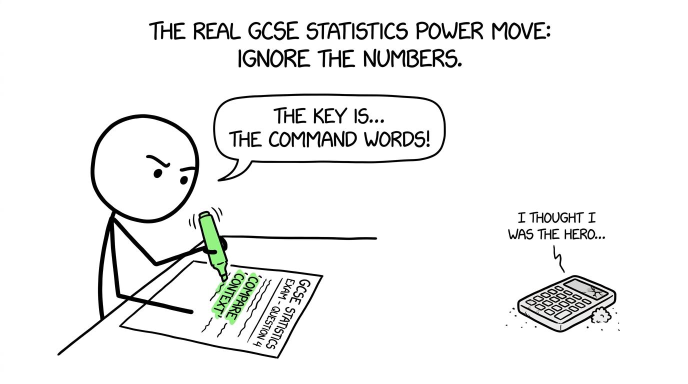 A calculator discovers that context words are the real exam heroes