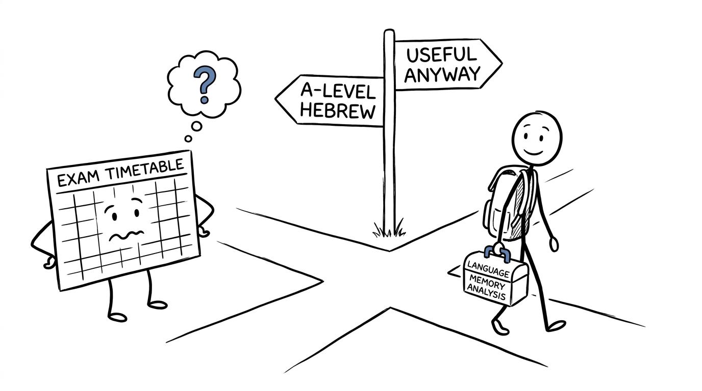 A student discovers that a GCSE can remain useful without an A Level sequel