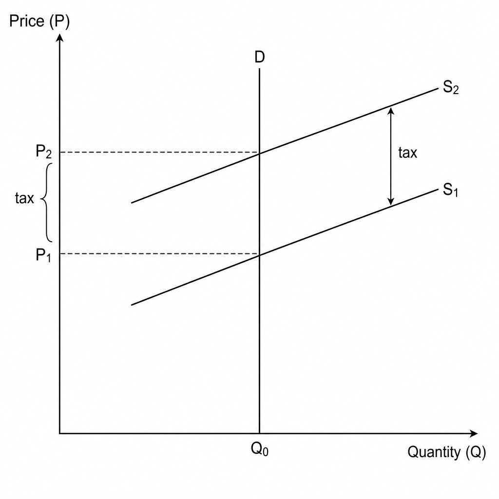 Tax Incidence Diagram