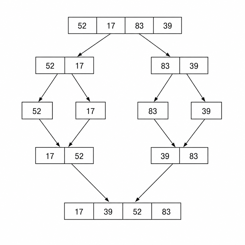 Merge Sort Flowchart