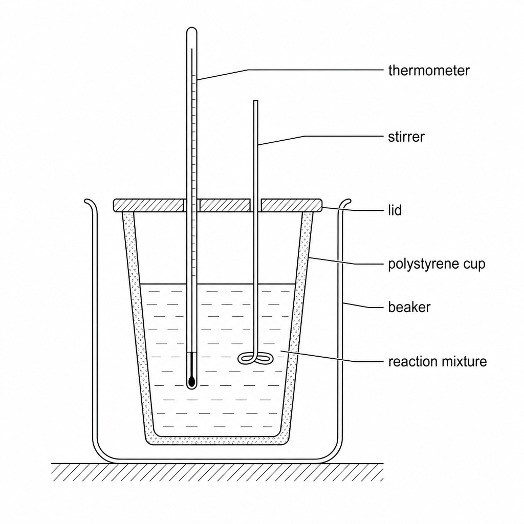 Calorimeter setup