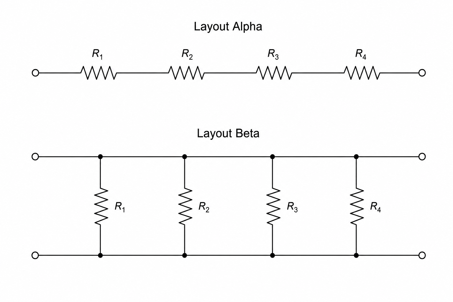 Alternative heater configurations