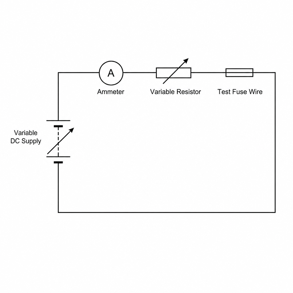 Fuse Wire Test Circuit