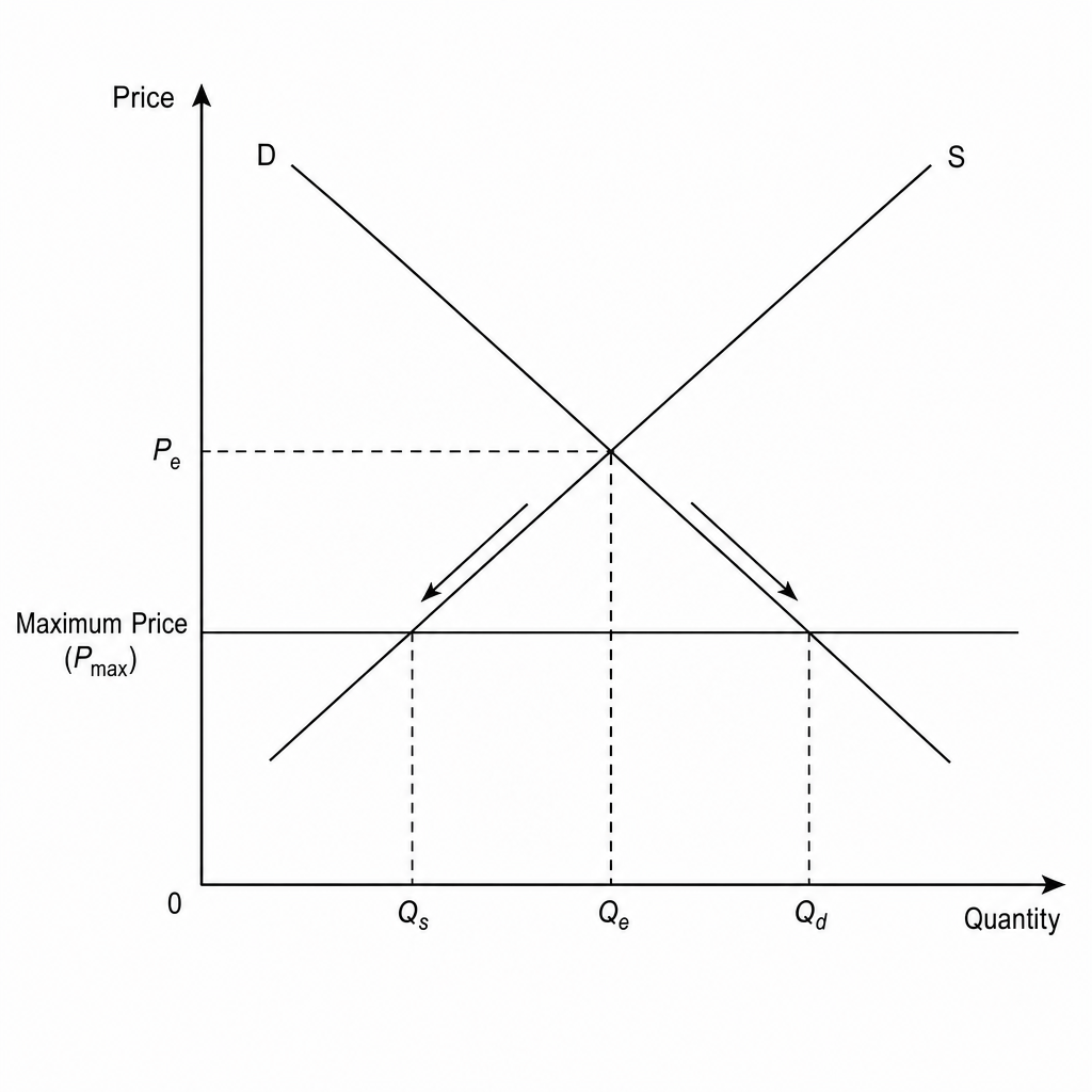 Maximum price diagram