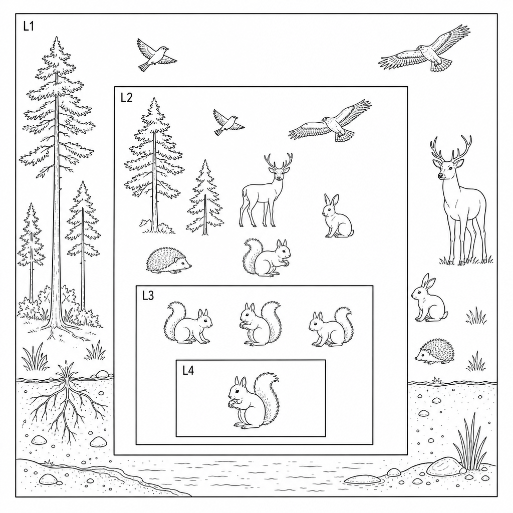 Ecological levels of organisation