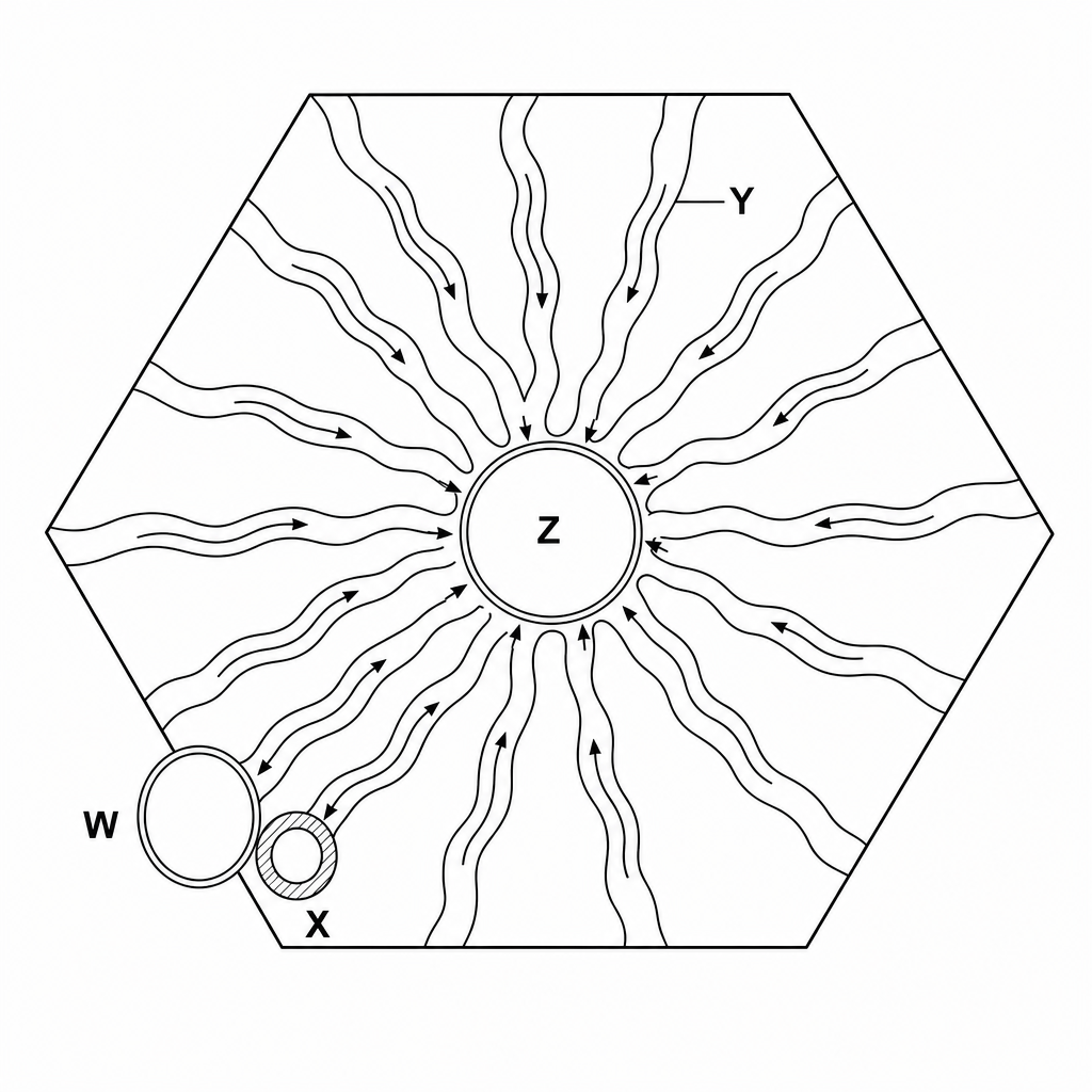 Liver Lobule Schematic
