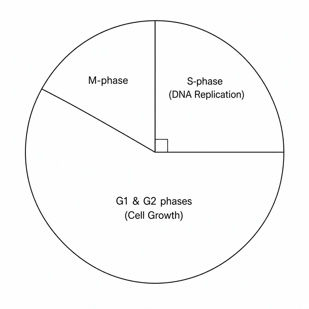 Figure 1: Cell cycle pie chart