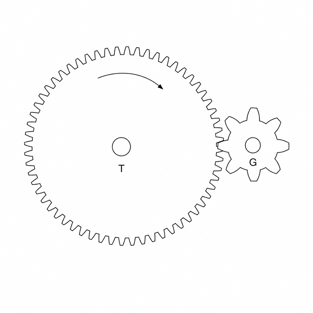 Tidal turbine gear system