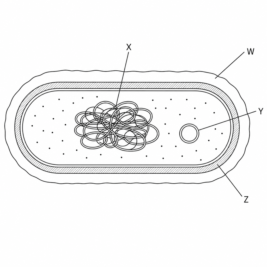 Prokaryotic cell structure