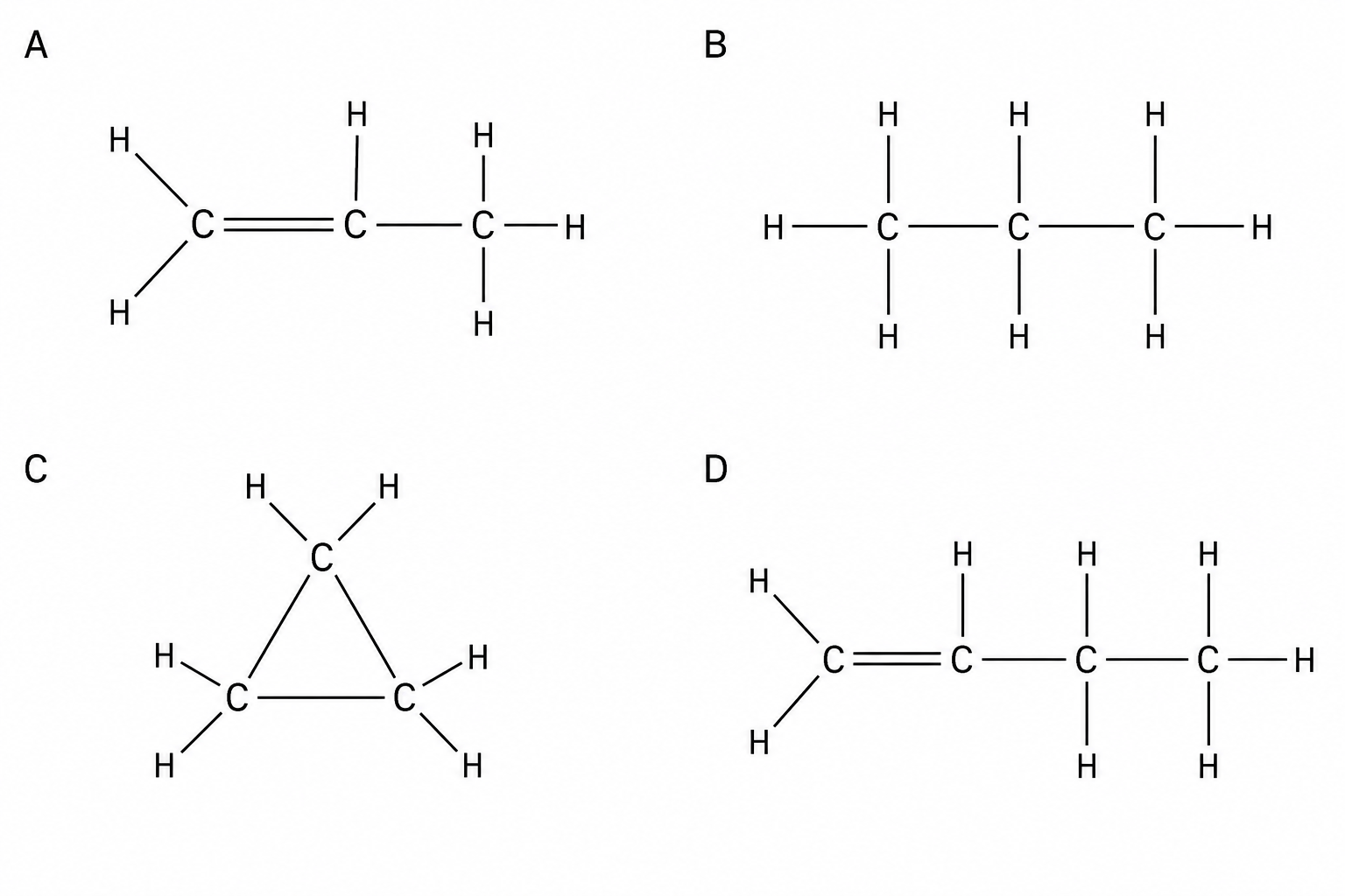 Organic chemical structures