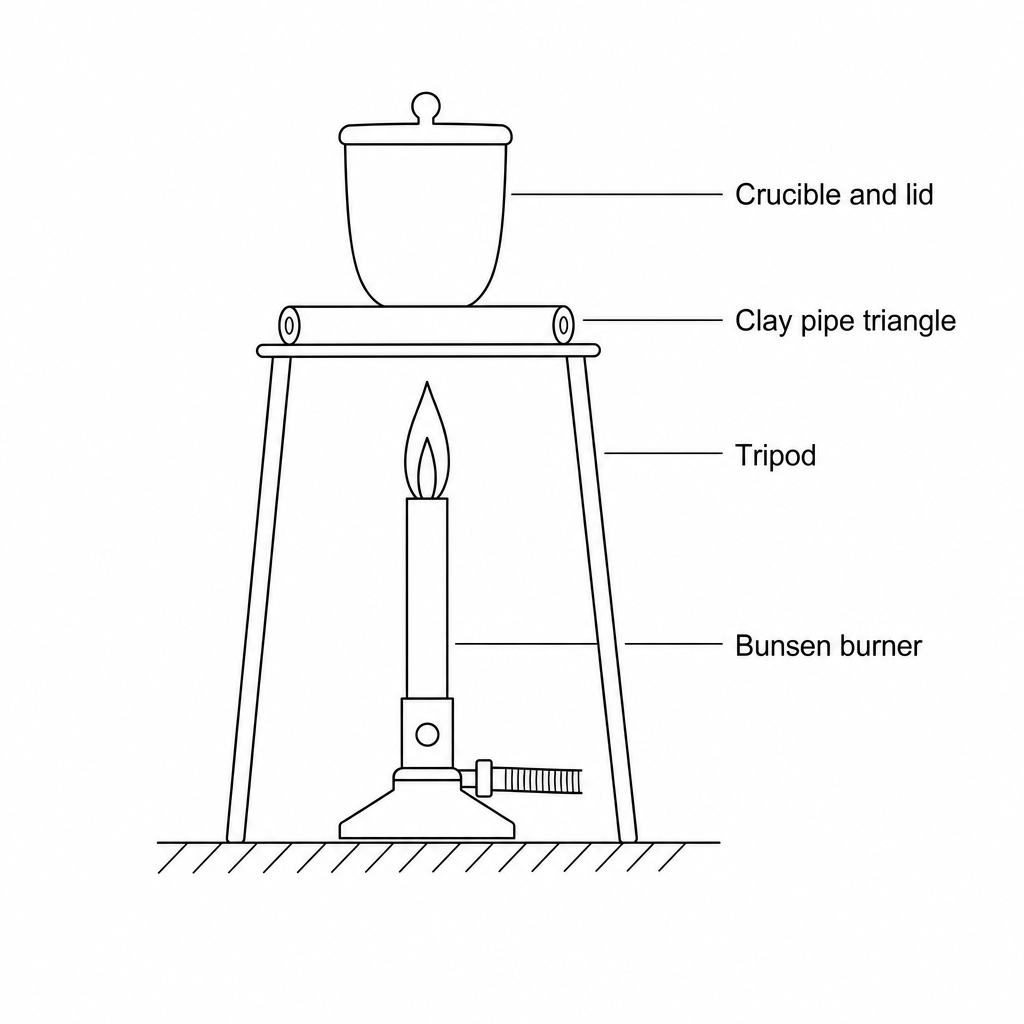 Dehydration experimental setup