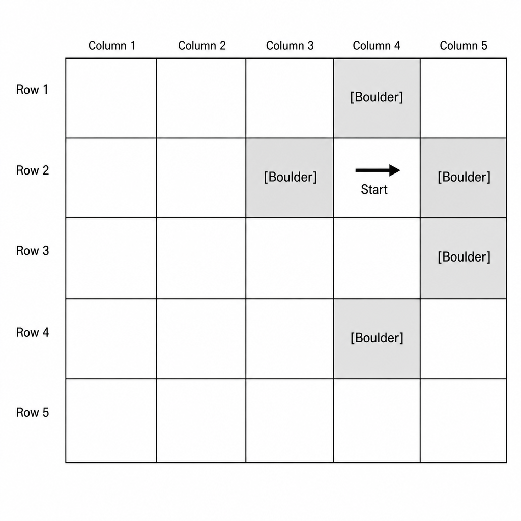 Mars Rover Grid