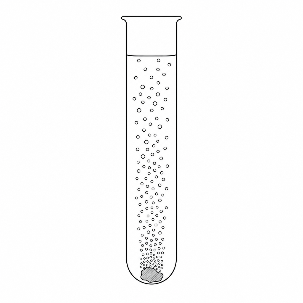 Test tube reaction