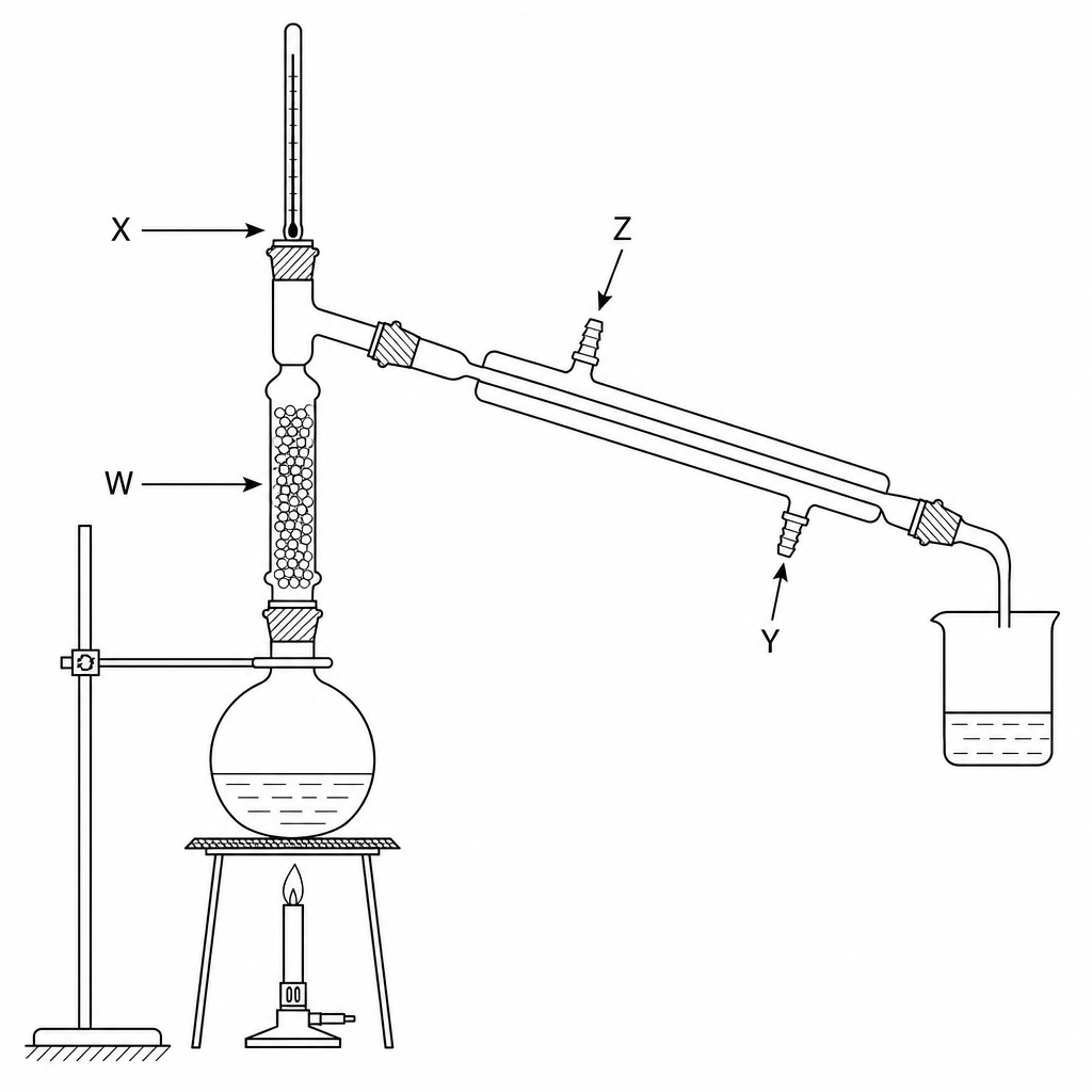 Fractional Distillation Setup