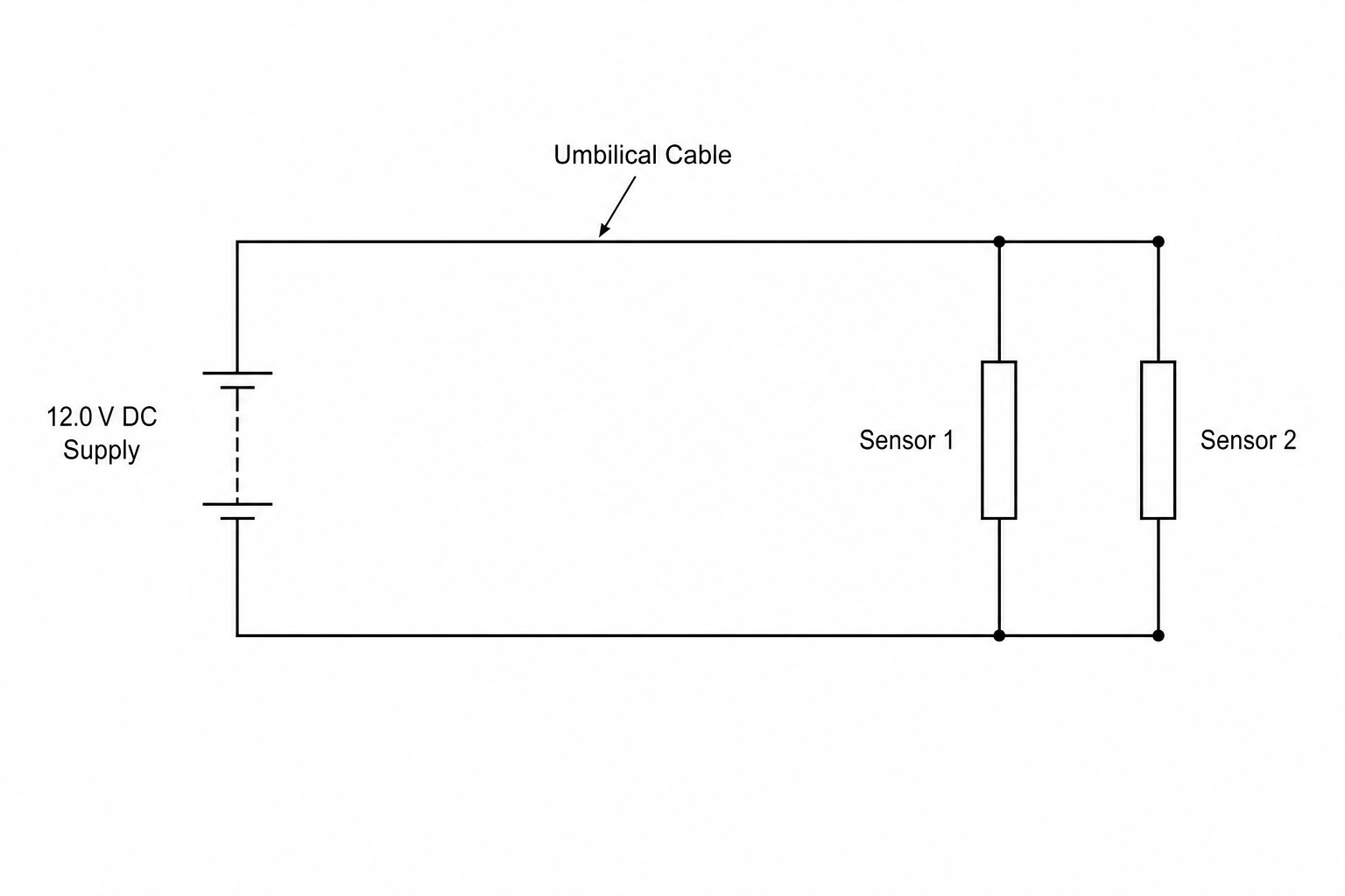 Offshore telemetry circuit diagram