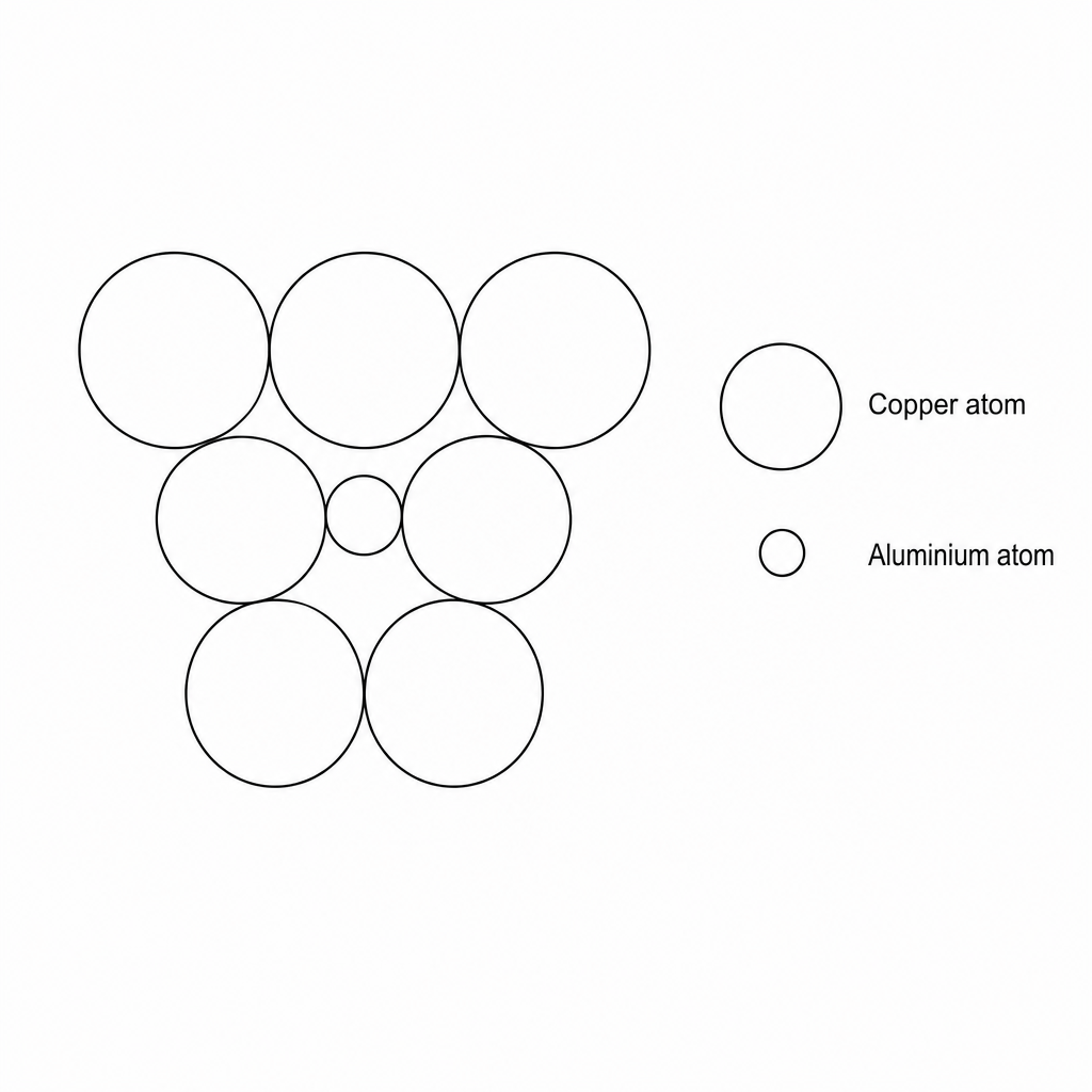 Aluminium Bronze Particle Diagram