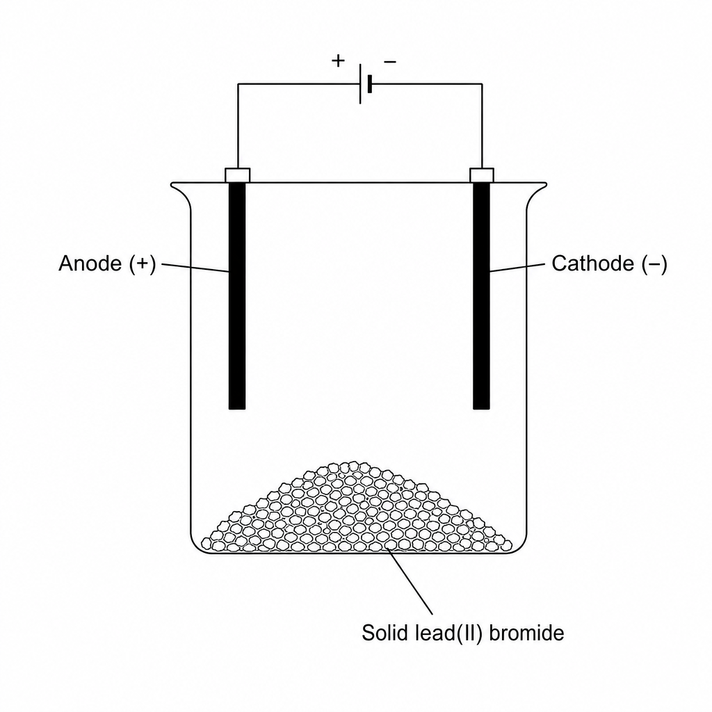 Electrolysis of Lead(II) Bromide