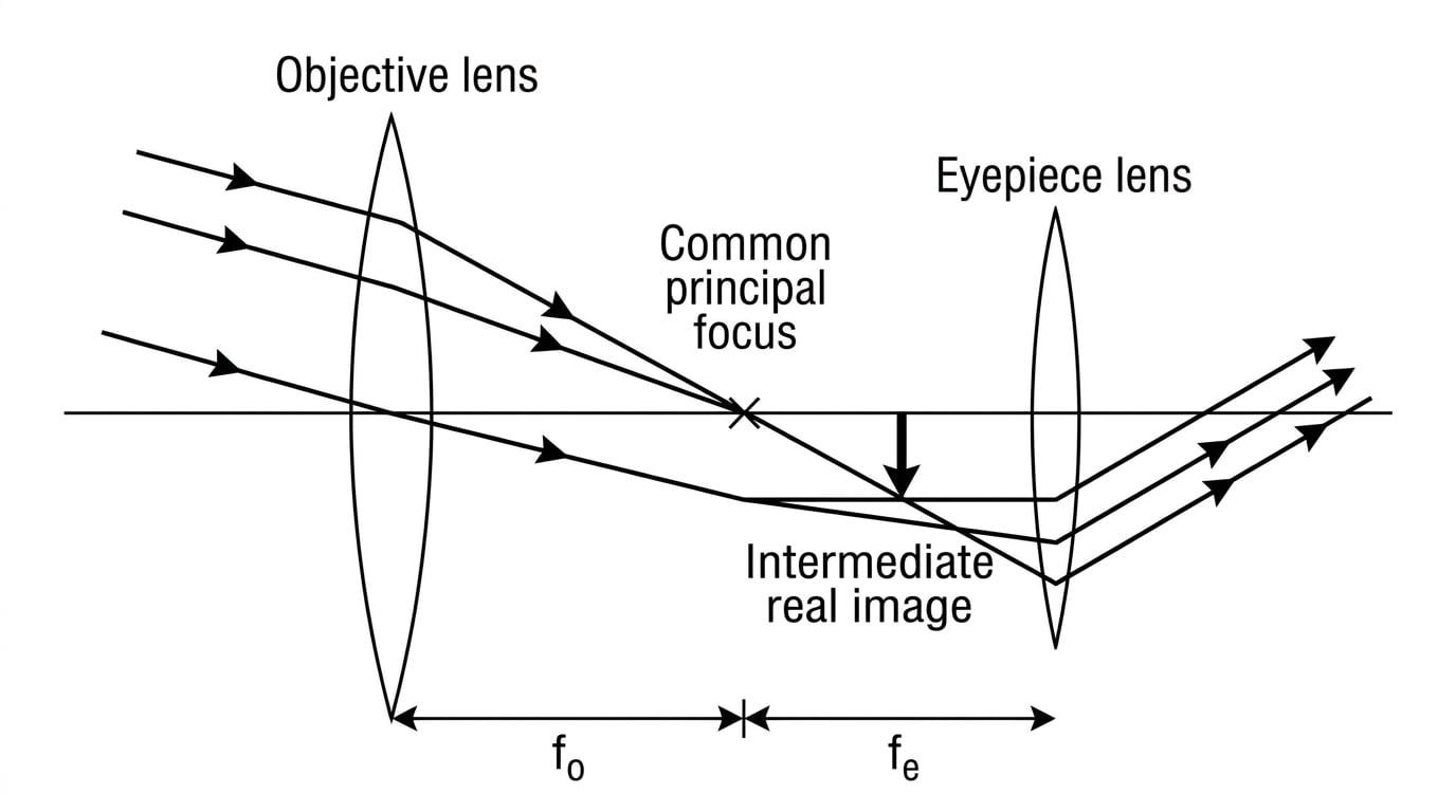 Telescope ray diagram