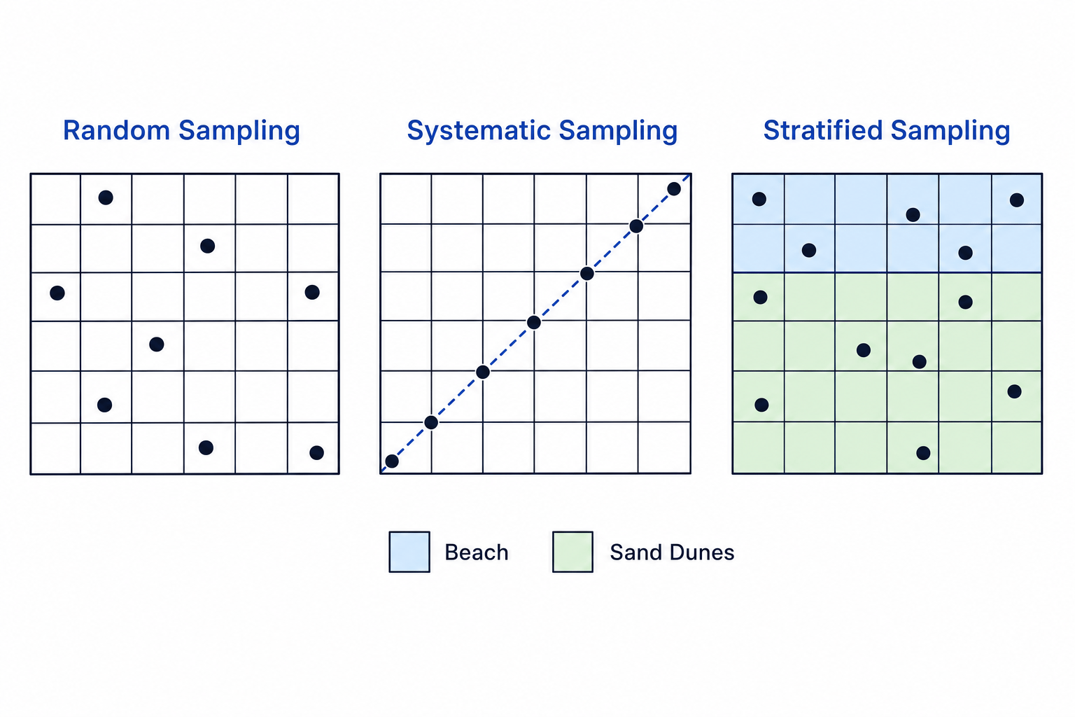 Fieldwork sampling strategies