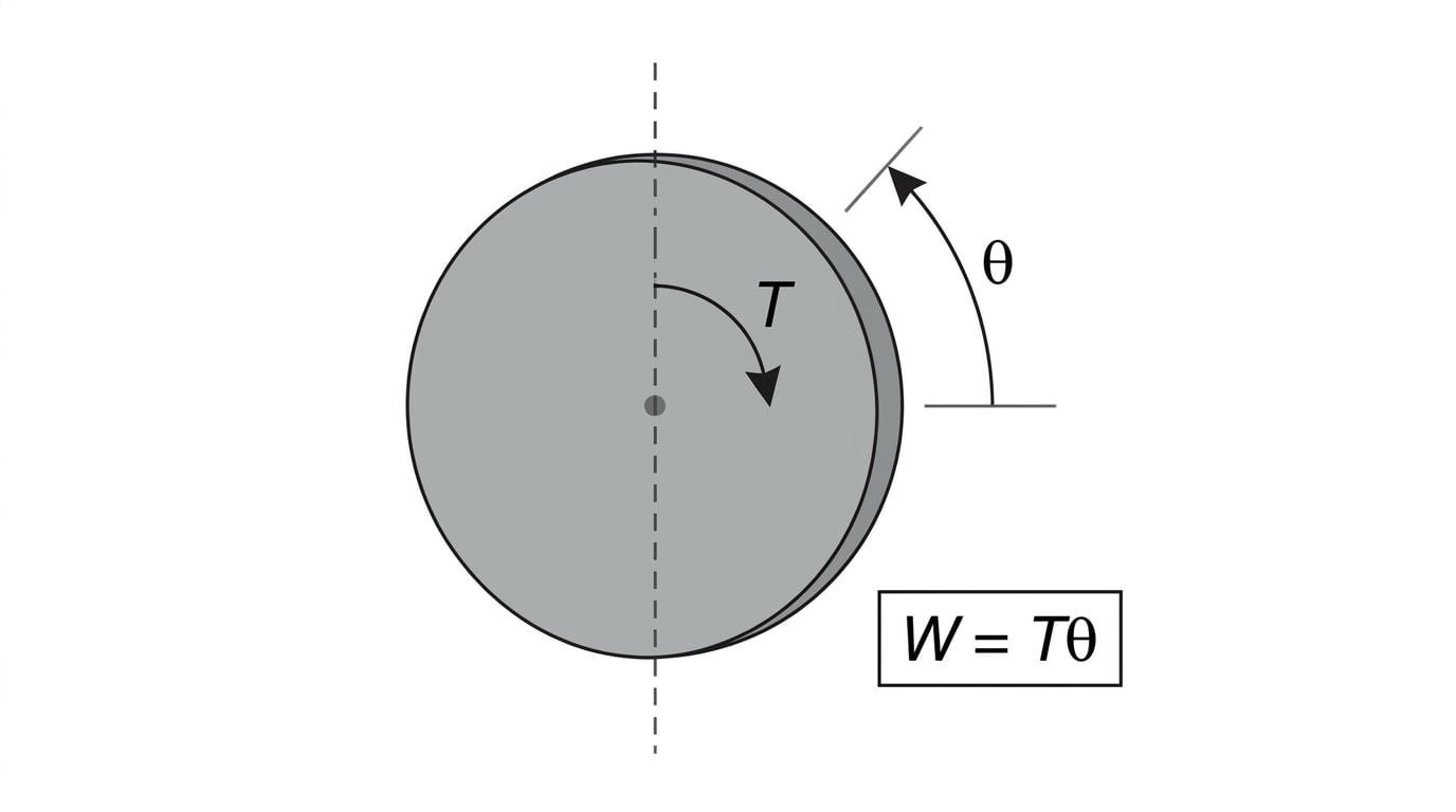 Rotational work diagram