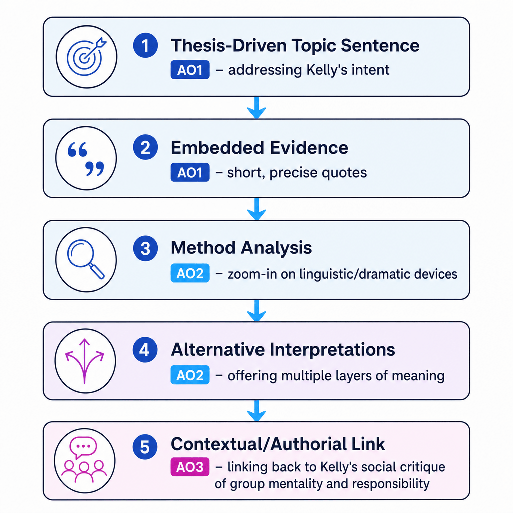 Analytical Paragraph Flowchart