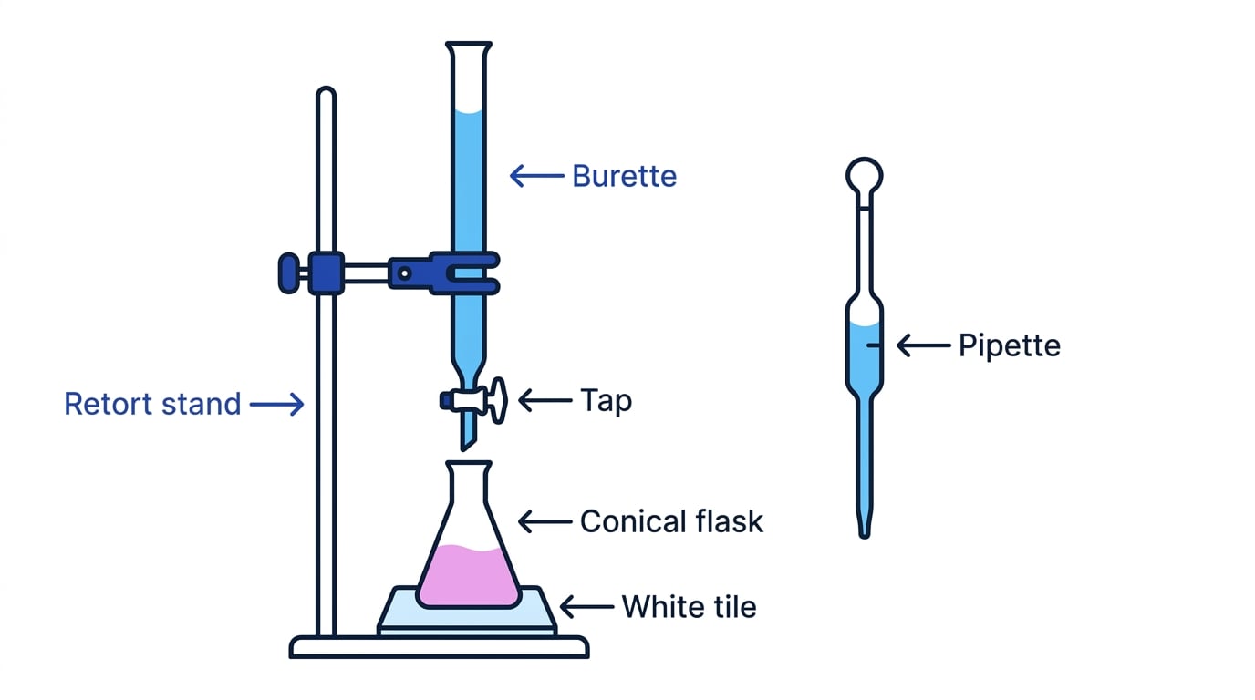 Titration setup