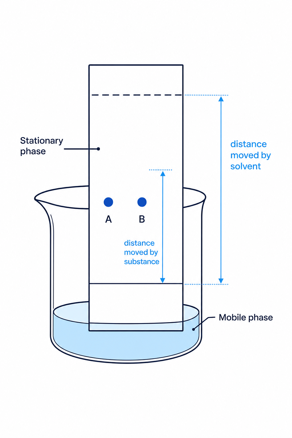 Thin-Layer Chromatography setup