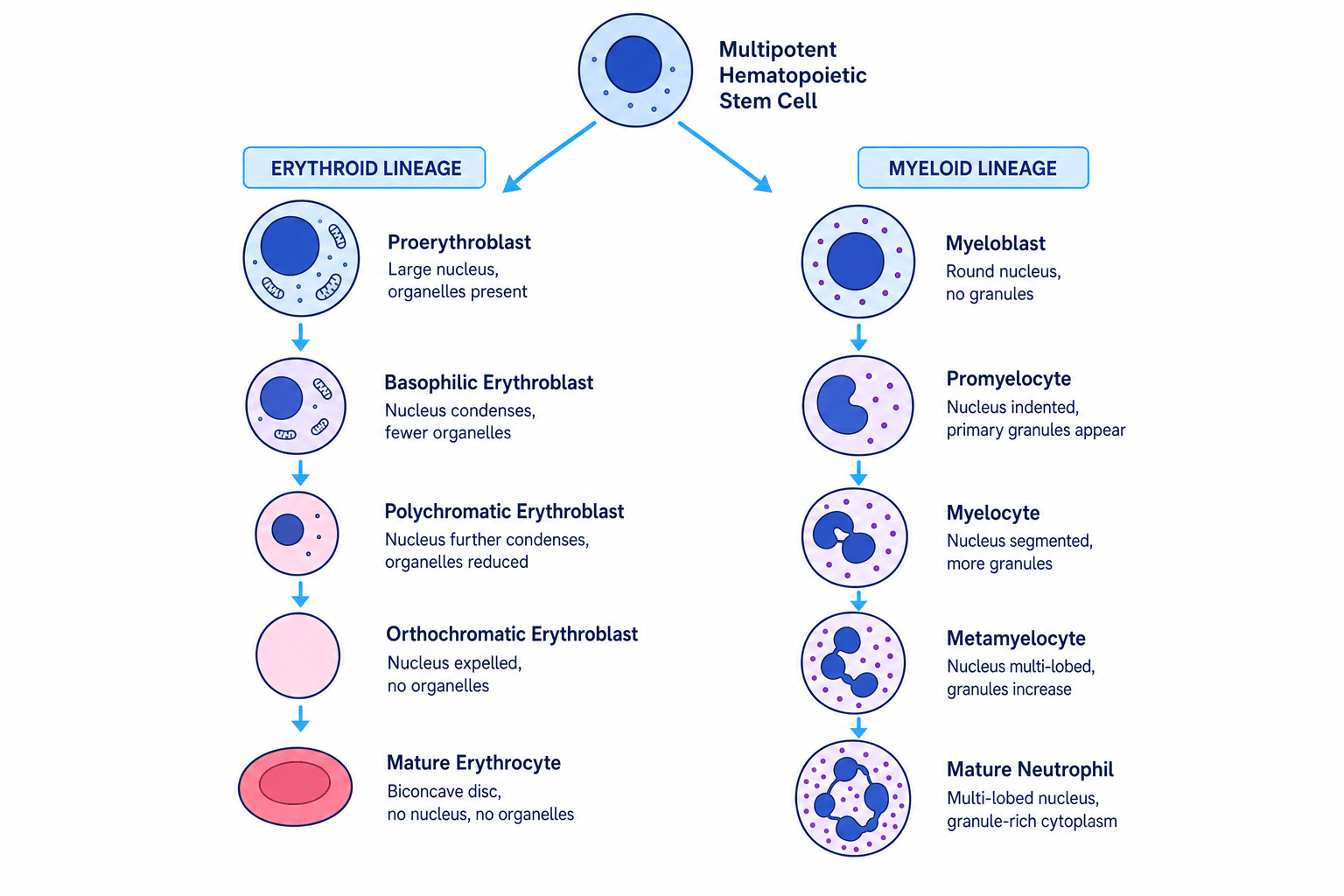 Stem Cell Differentiation in Bone Marrow