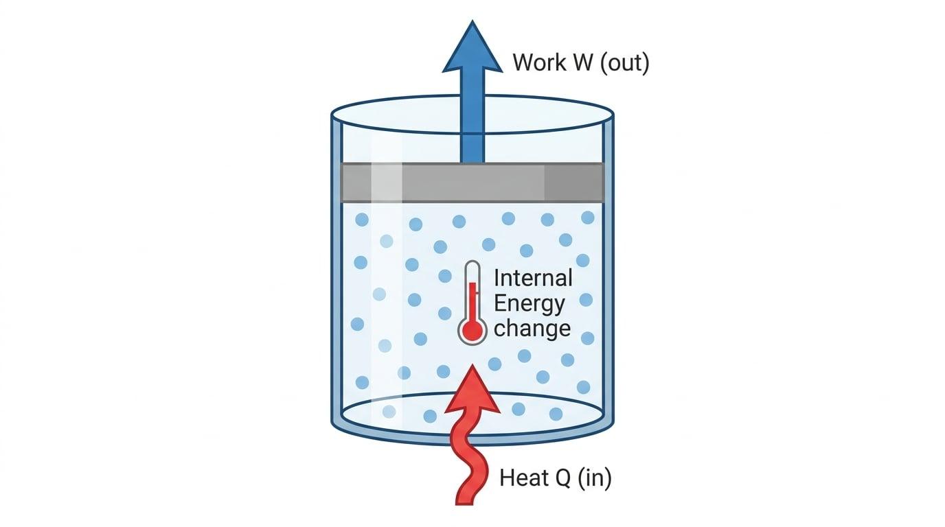 Thermodynamic system diagram