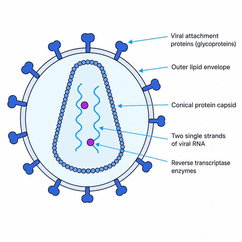 HIV Structure
