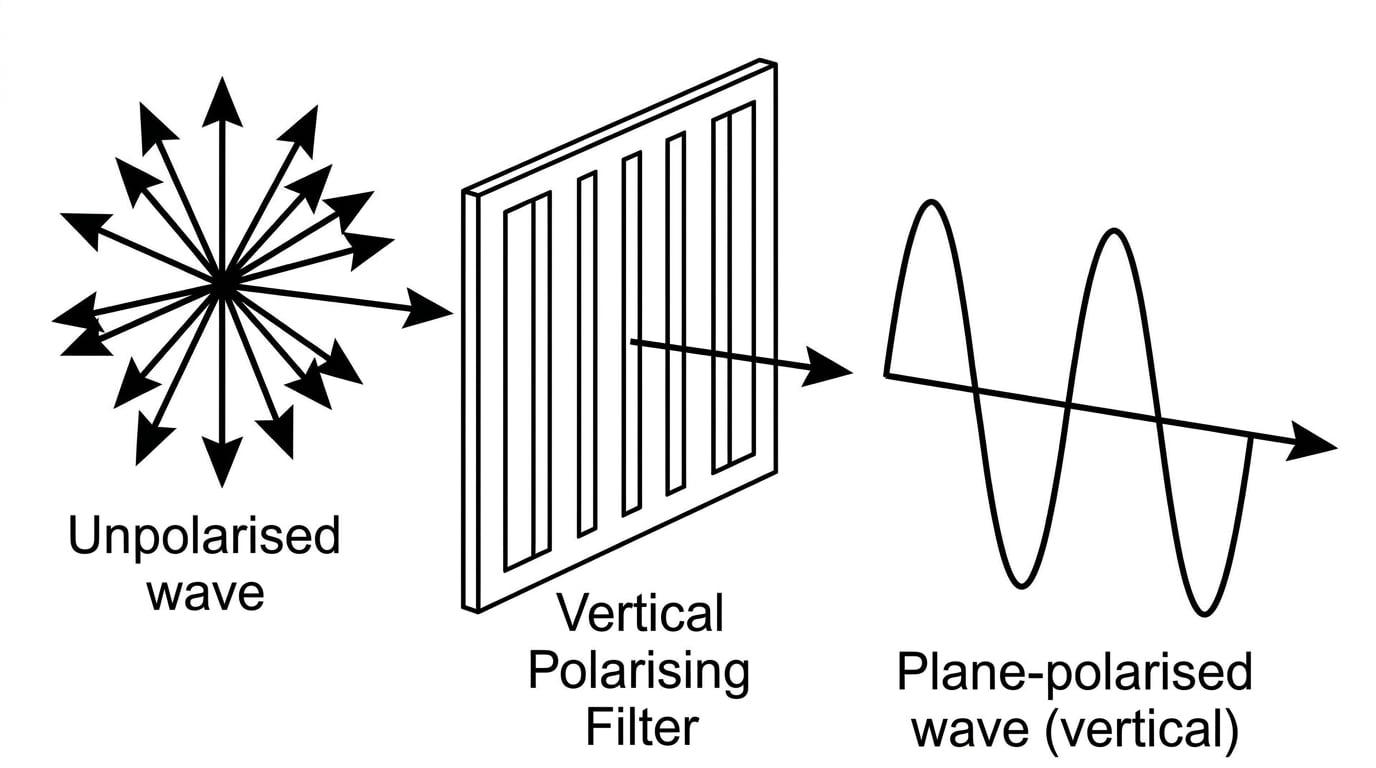 Polarisation of a wave