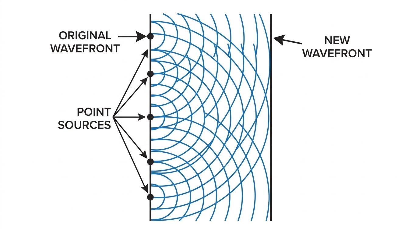Huygens' principle for light waves