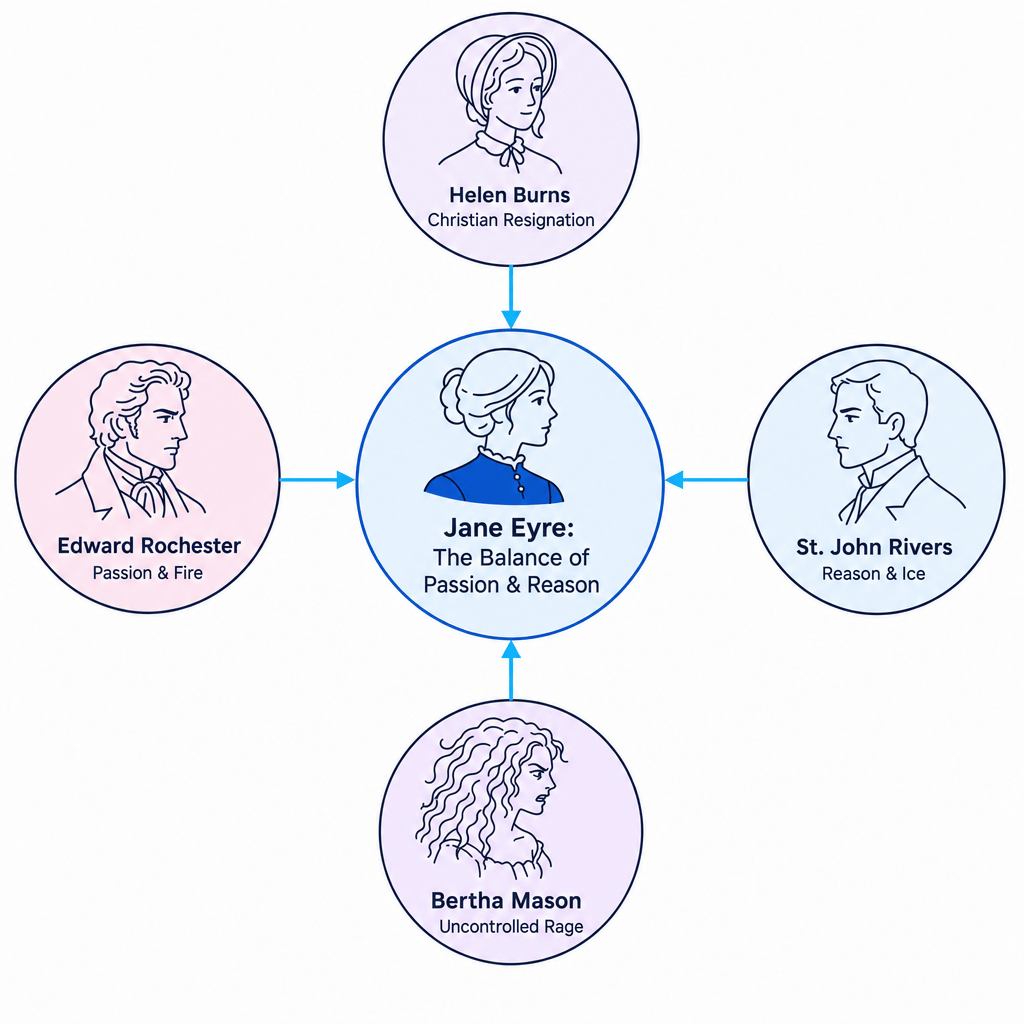 Character Foils in Jane Eyre