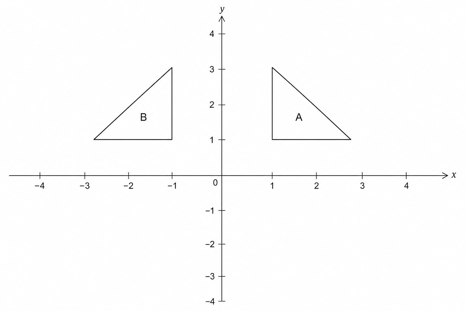 Triangle A and B