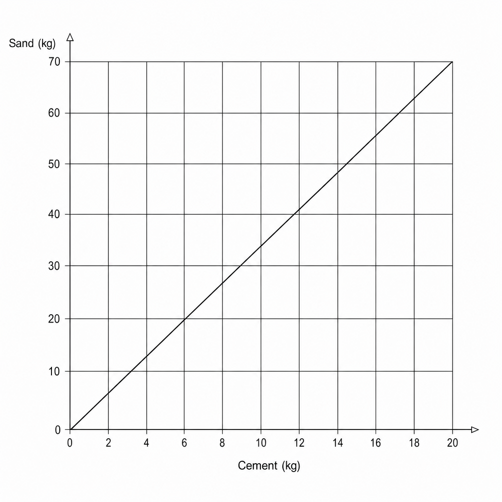 A blank coordinate grid for drawing a graph.
