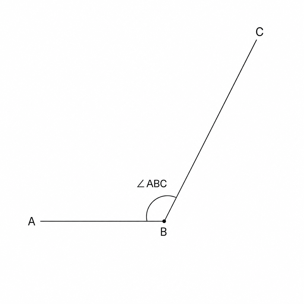 Angle ABC for construction.