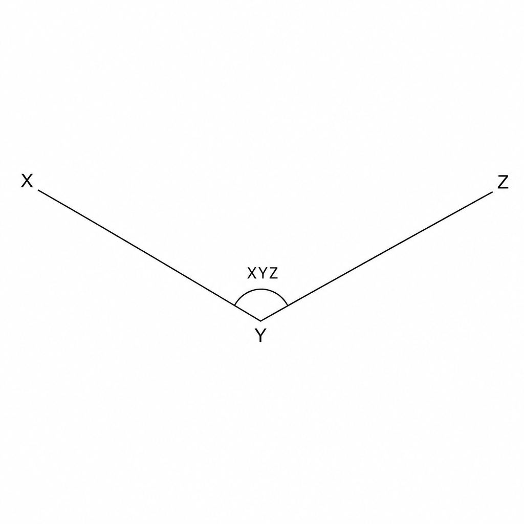 Angle XYZ for construction.