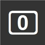 Calculator buttons 0