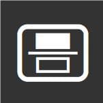 Calculator buttons fraction